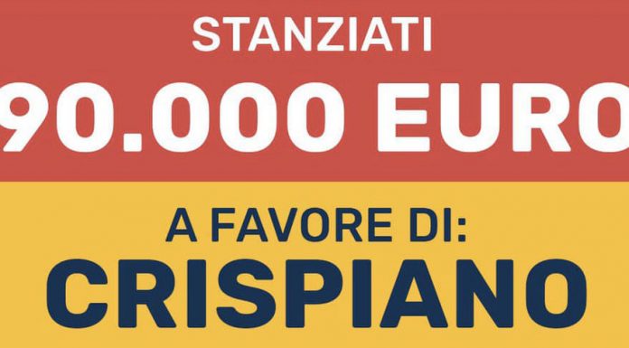 A Crispiano risorse aggiuntive, in arrivo 90mila euro!