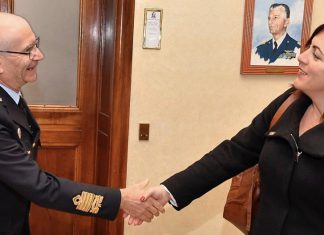 Con il Capo di Stato Maggiore Aeronautica